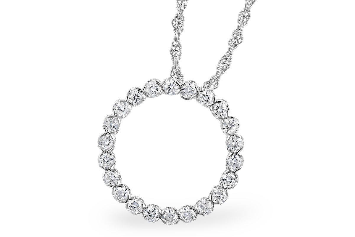 C318-97182: NECKLACE .50 TW