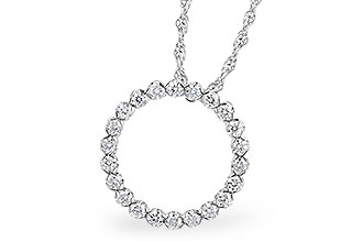 C318-97182: NECKLACE .50 TW