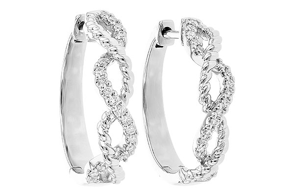 C318-99064: EARRINGS .18 TW
