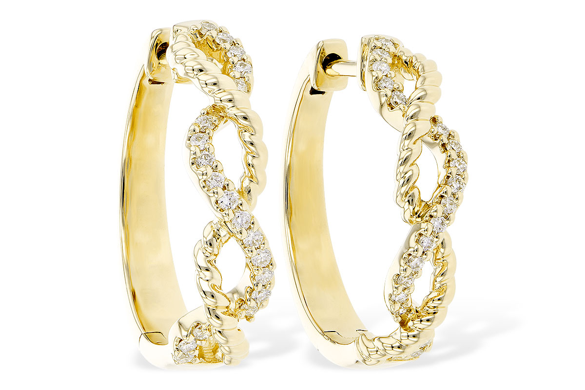 C318-99064: EARRINGS .18 TW