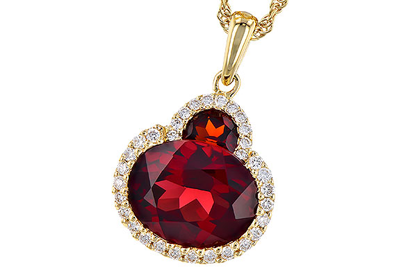 C318-99073: NECK 3.02 TW GARNET 3.16 TGW