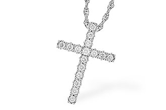 C319-82673: NECKLACE .25 TW