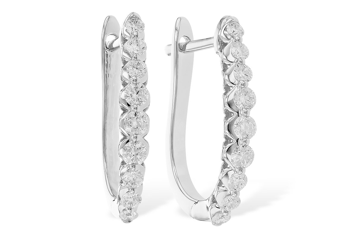 C319-85382: EARRINGS .50 TW