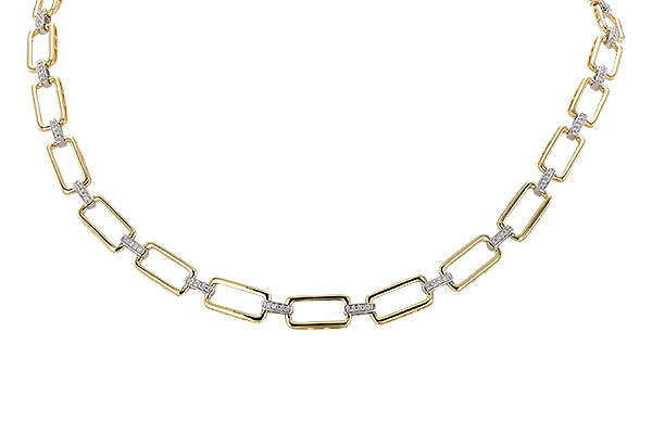 C319-89073: NECKLACE .50 TW (17")