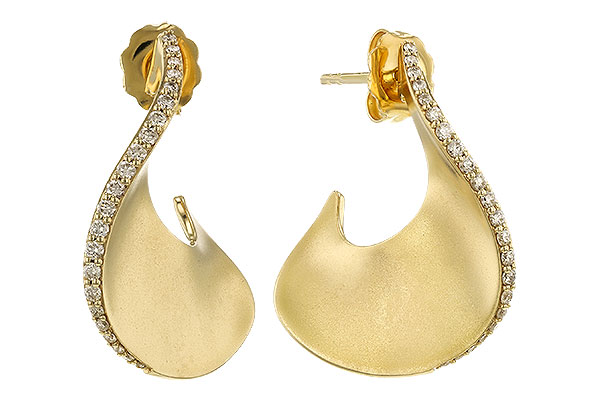 C320-73582: EARRINGS .25 TW