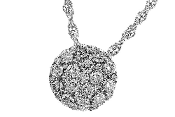 C320-73591: NECKLACE .50 TW