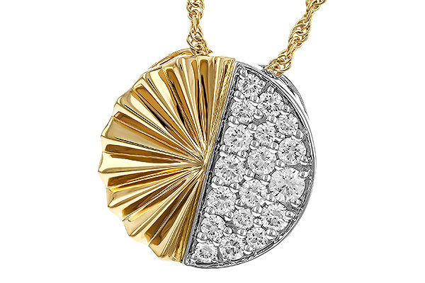 C320-79909: NECKLACE .50 TW