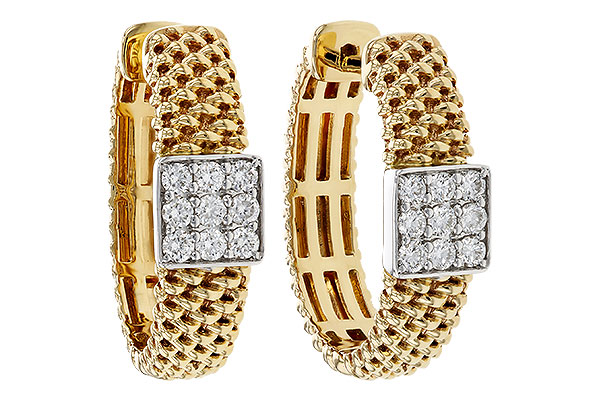 C320-80818: EARRINGS .33 TW