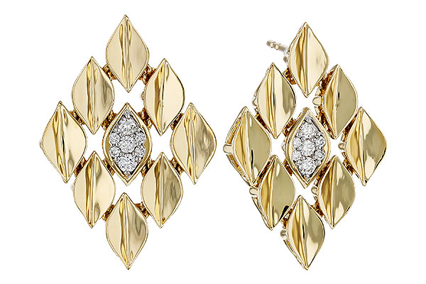 C321-64509: EARRINGS .16 TW