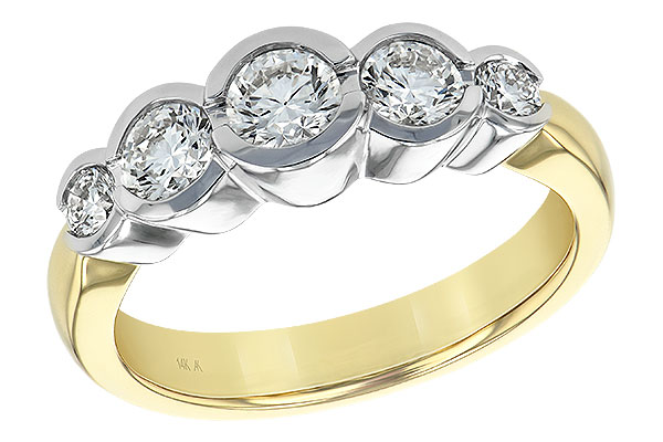 D138-97218: LDS WED RING 1.00 TW