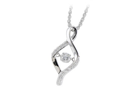 D234-39000: NECKLACE .33 TW