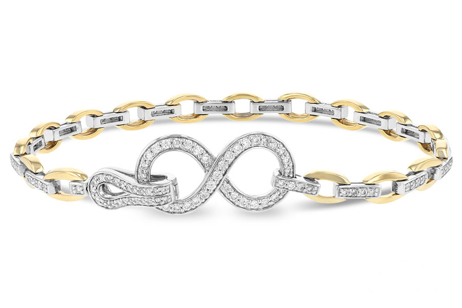 D234-40891: BRACELET 1.00 TW (YG & WG)