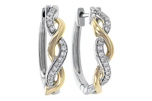 D235-28164: EARRINGS .15 TW