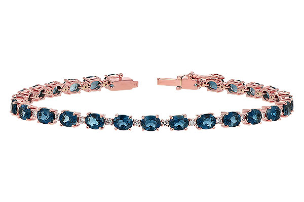 D235-29918: BRACELET 8.97 LONDON BLUE TPZ 9.55 TGW