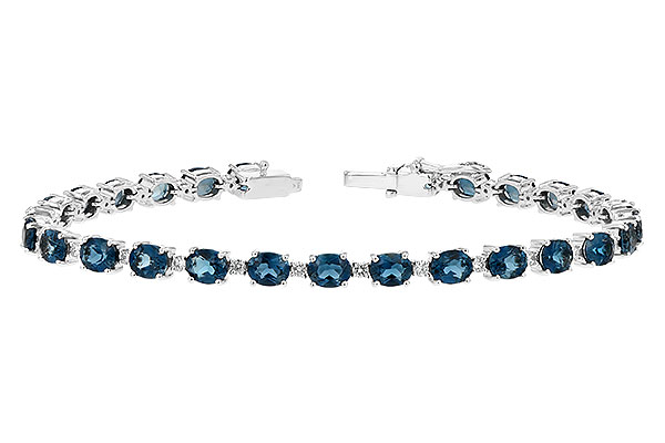D235-29918: BRACELET 8.97 LONDON BLUE TPZ 9.55 TGW