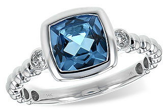 D235-29964: LDS RG 1.57 BLUE TOPAZ 1.65 TGW
