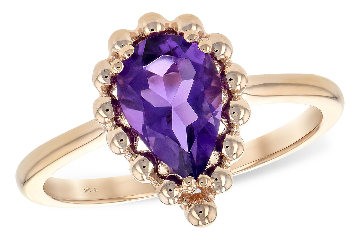 D235-31791: LDS RING 1.06 CT AMETHYST