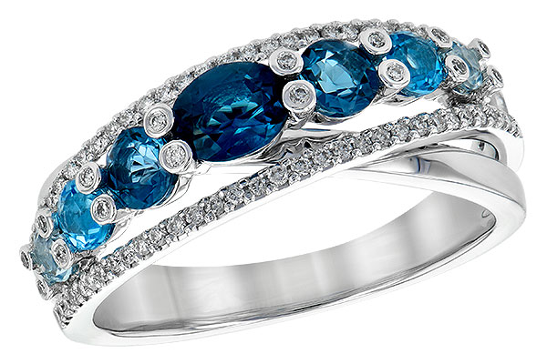 D236-19073: LDS RG 1.06 BLUE TOPAZ 1.25 TGW