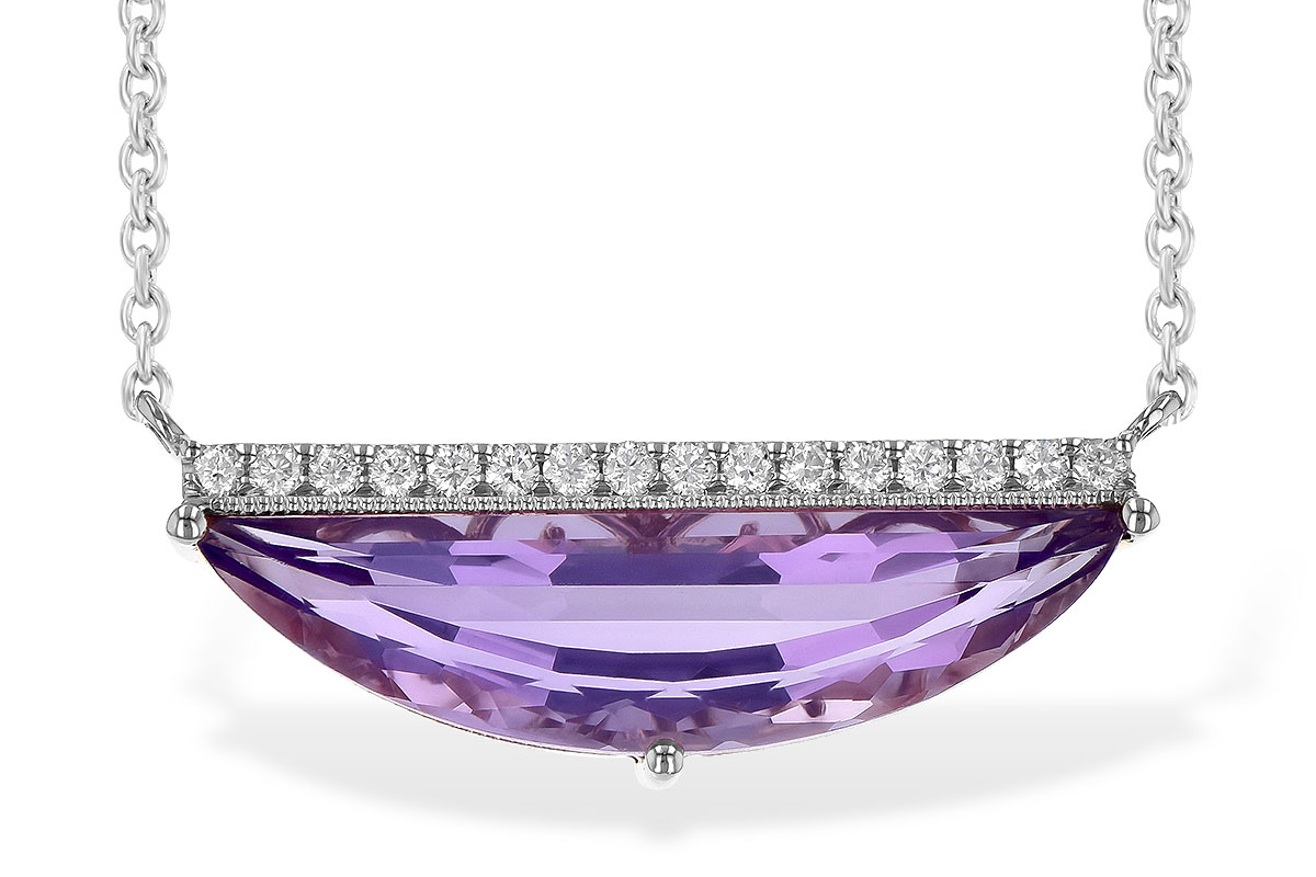 D236-24500: NECK 2.18 AMETHYST 2.28 TGW
