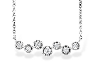 D236-25446: NECKLACE .13 TW