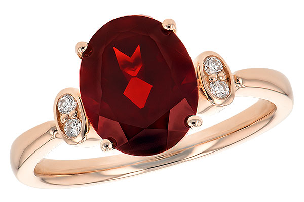 D236-26355: LDS RG 2.90 GARNET 2.96 TGW (10x8MM GAR)