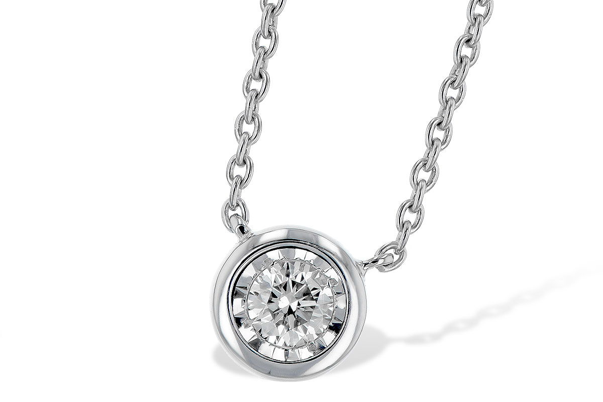 D318-91755: NECKLACE .15 BR (18")