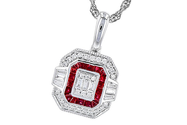 D319-82646: NECK .29 TW RUBY .48 TGW