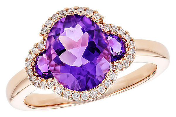 D319-83564: LDS RG 2.44 TW AMETHYST 2.60 TGW