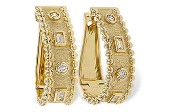 D319-89046: EARRINGS .09 BAG .18 TW