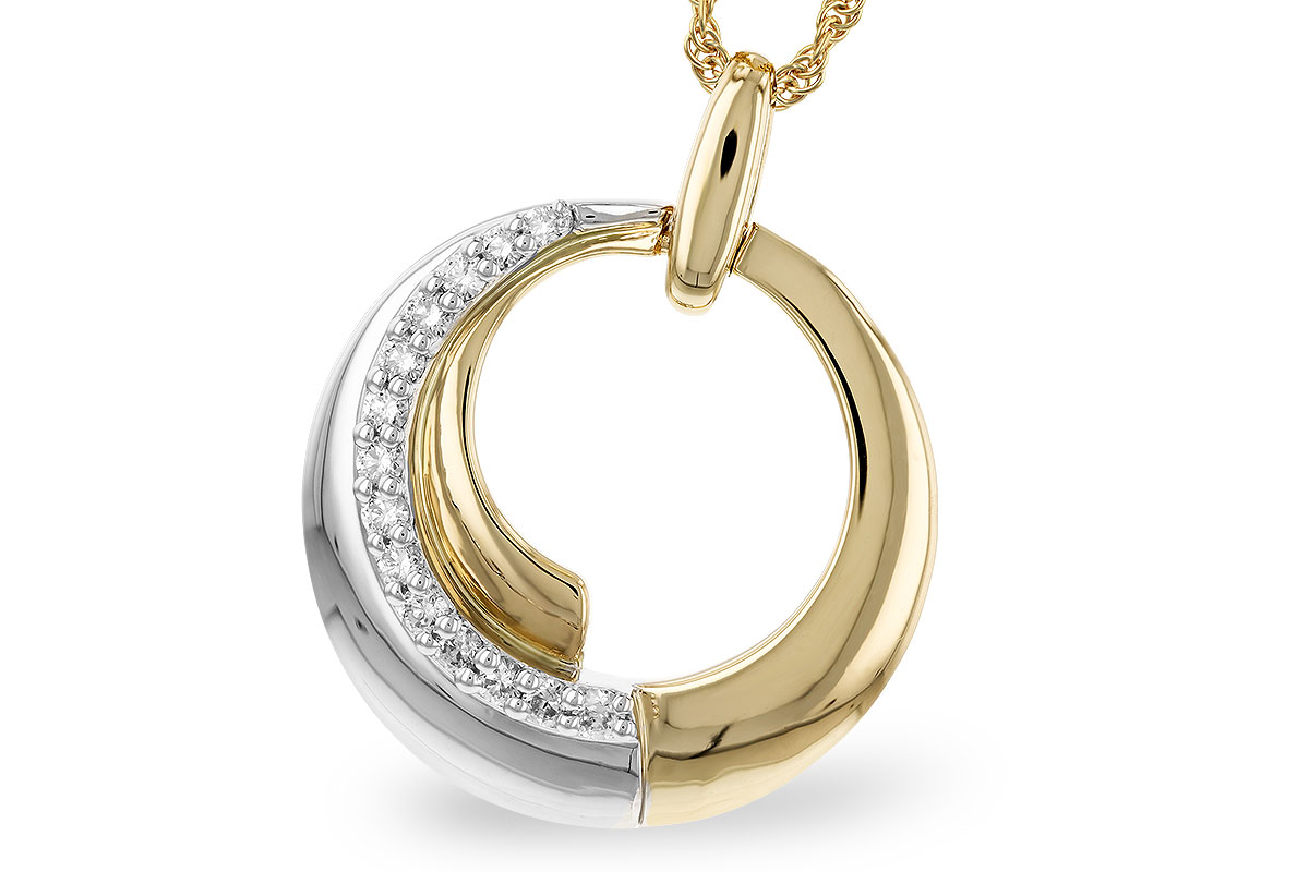 D319-89909: NECKLACE .25 TW