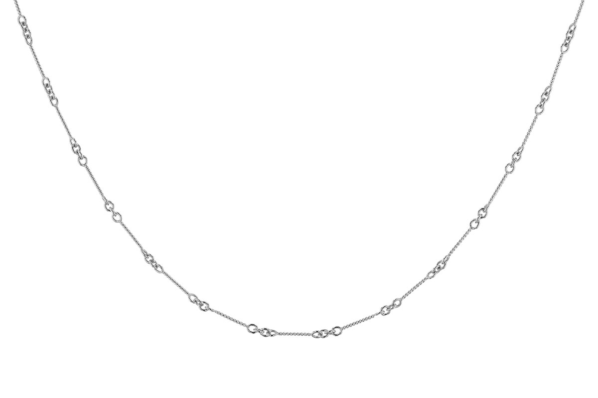 D320-73555: TWIST CHAIN (7IN, 0.8MM, 14KT, LOBSTER CLASP)