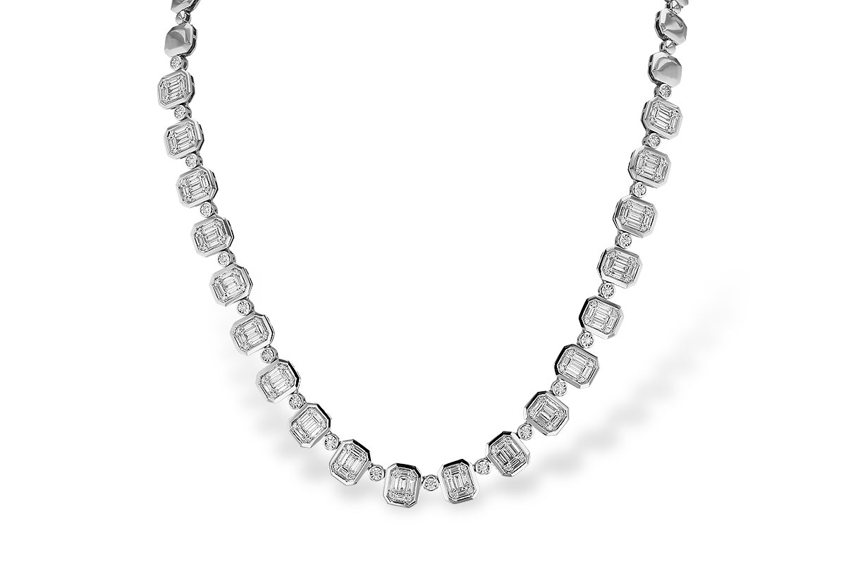 D320-73600: NECKLACE 2.48 BAG 2.95 TW (16")