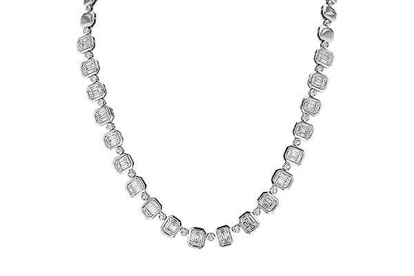 D320-73600: NECKLACE 2.48 BAG 2.95 TW (16")