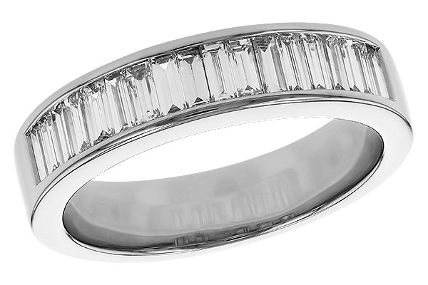 D320-73609: LDS DIA WED RG .70 TW BAGUETTES