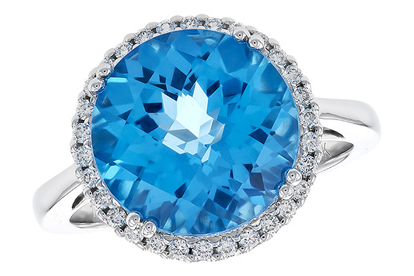 D320-76327: LDS RG 7.20 BLUE TOPAZ 7.42 TGW