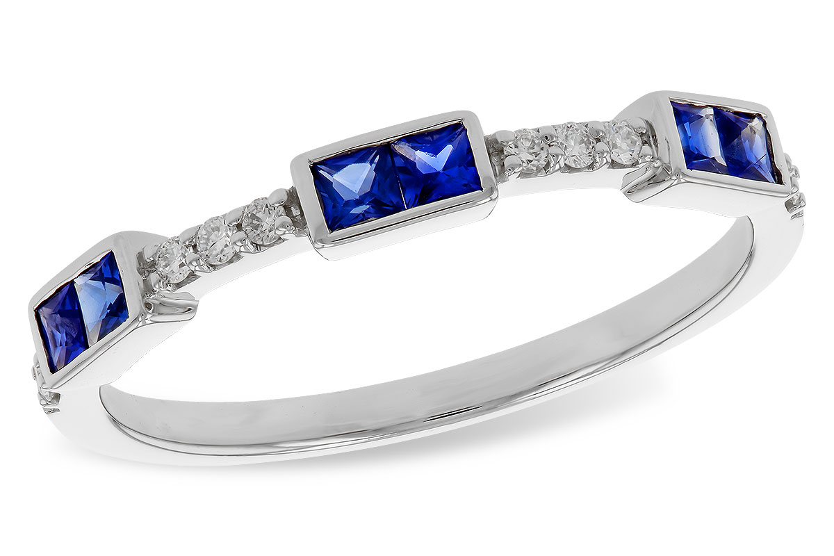 D320-77264: LDS WED RG .36 SAPPHIRE .43 TGW