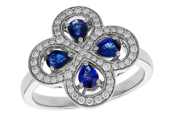 D320-79046: LDS RG .68 TW SAPPHIRE .96 TGW