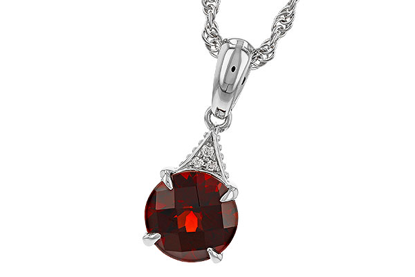 D320-79927: NECK 1.46 GARNET 1.47 TGW (7MM RD)