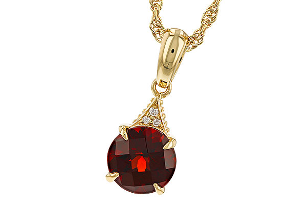 D320-79927: NECK 1.46 GARNET 1.47 TGW (7MM RD)