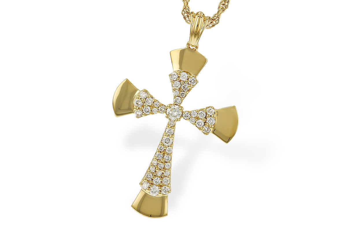 D320-79946: NECKLACE .36 TW
