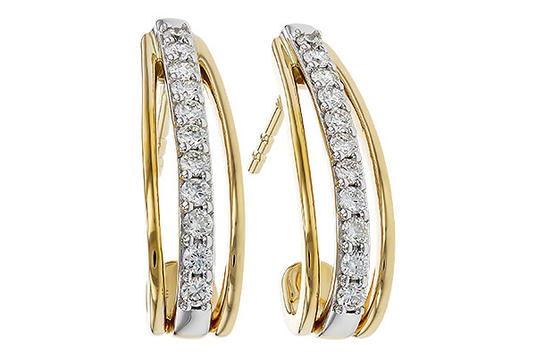 D320-80818: EARRINGS .40 TW