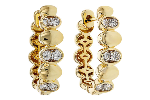 D320-81800: EARRINGS .36 TW