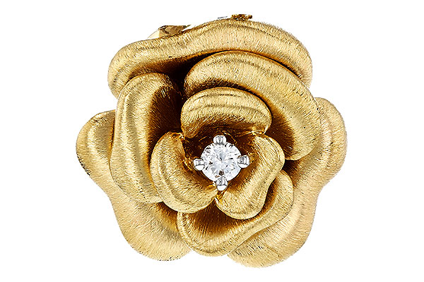 D321-64518: PENDANT .03CT (LARGE FLOWER PENDANT FROM M321-64509)