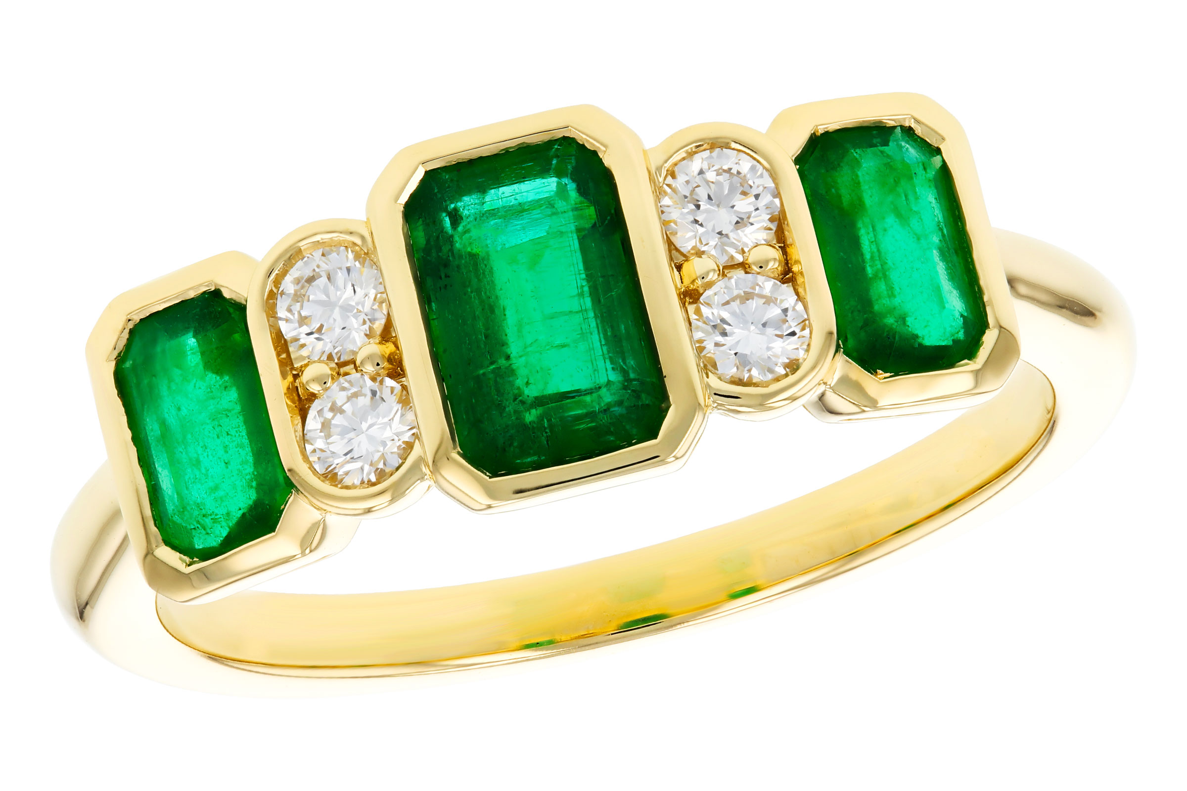 D321-66318: LDS RG 1.04 TW EMERALD 1.19 TGW