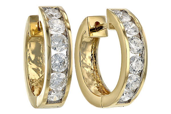 E047-11809: EARRINGS 2.00 TW