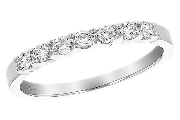 E138-97255: LDS DIA WED RG .25 TW (7 STONES)