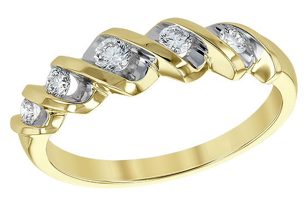 E138-97264: LDS WED RING .25 TW