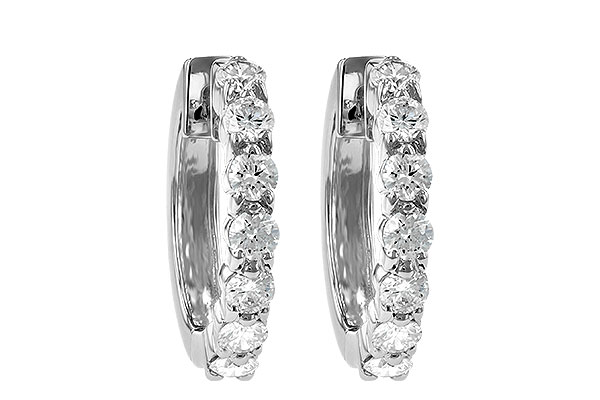 E231-67200: EARRINGS 1.00 CT TW