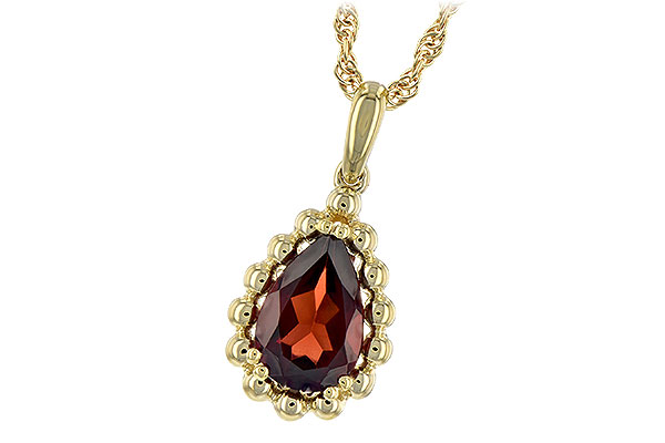 E235-31800: NECKLACE 1.38 CT GARNET