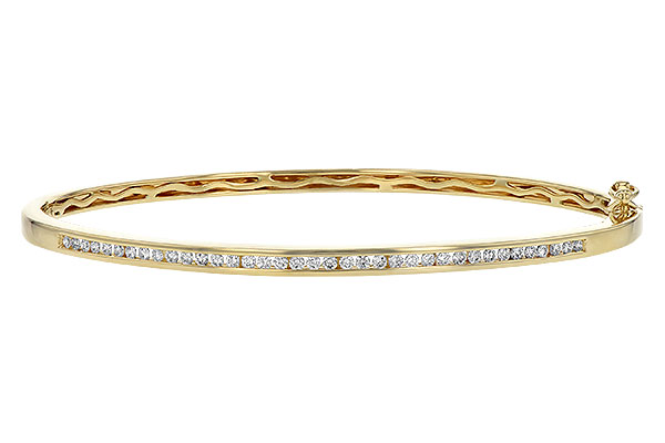 E235-32673: BANGLE BRACELET .50 TW